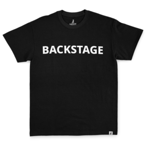 BACKSTAGE - t-shirt, unisex gifts, 100% βαμβακερό