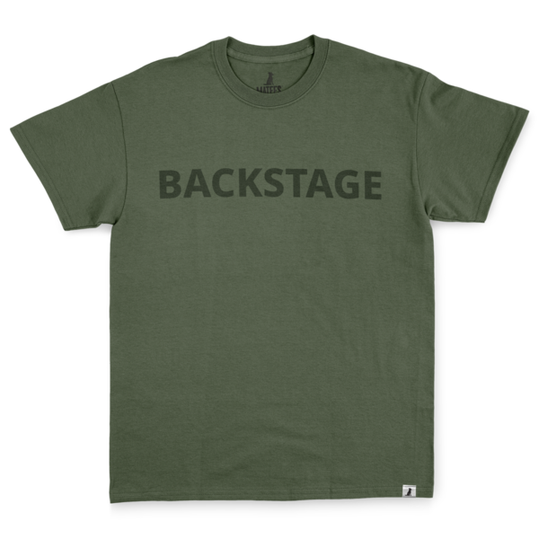 BACKSTAGE - t-shirt, unisex gifts, 100% βαμβακερό - 3
