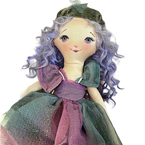 Νεράιδα Λιρίνια ,κούκλα πάνινη ,60εκατοστά - λούτρινα, παιχνίδια, κούκλες - 2