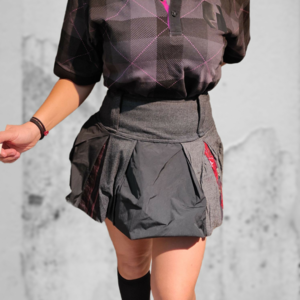 Patchwork microskirt - βαμβάκι, mini