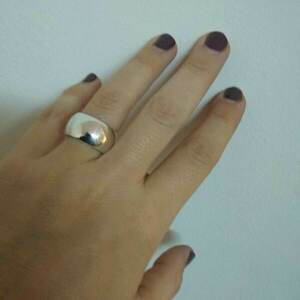 Ασημενιο δαχτυλίδι φαρδιά βέρα. - ασήμι 925, γεωμετρικά σχέδια, boho, σταθερά - 2