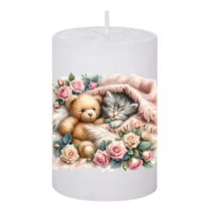 Κερί Cats - Kitten & Teddy Bear 2, 5x7.5cm - αρωματικά κεριά