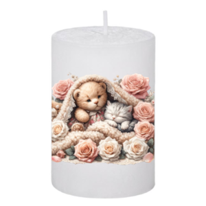 Κερί Cats - Kitten & Teddy Bear 5, 5x7.5cm - αρωματικά κεριά