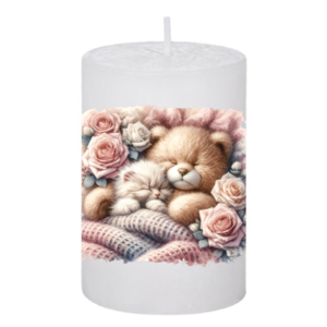 Κερί Cats -Kitten & Teddy Bear 8, 5x7.5cm - αρωματικά κεριά