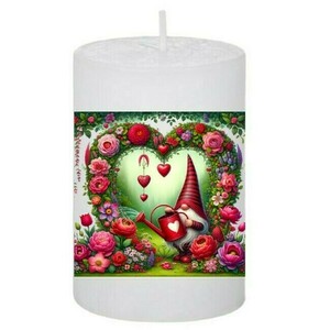 Κερί Lovely Gnomes 102 - Love, 5x7.5cm - αρωματικά κεριά