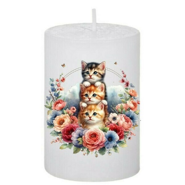 Κερί Cats 4, 5x7.5cm - αρωματικά κεριά