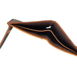 Ανδρικό χειροποίητο δερμάτινο πορτοφόλι Toya καφέ - δέρμα, πορτοφόλια - 4