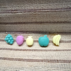 Καλοκαιρινή φρουτοσαλάτα από φυτικό κερί- wax melts - αρωματικά κεριά, 100% φυτικό, vegan κεριά - 5