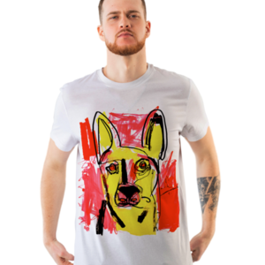 PASTEL DOG - t-shirt, unisex gifts, 100% βαμβακερό - 2