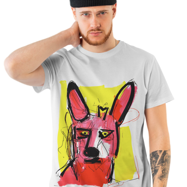 PASTEL DOG 1 - t-shirt, unisex gifts, 100% βαμβακερό - 2