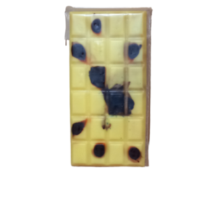 Μπάρα σοκολάτας wax melts φωσφοριζε κίτρινο - αρωματικά κεριά
