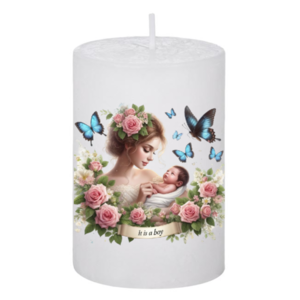 Κερί Mother and Baby - Baby Shower 2, 5x7.5cm - αρωματικά κεριά