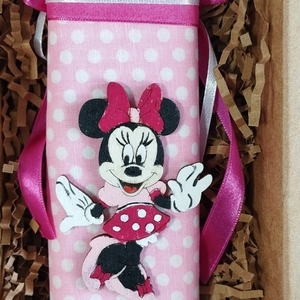 Minnie Mouse- Χειροποίητη Πασχαλινή Αρωματική λαμπάδα 26 εκ. - κορίτσι, λαμπάδες, για παιδιά, για μωρά - 3