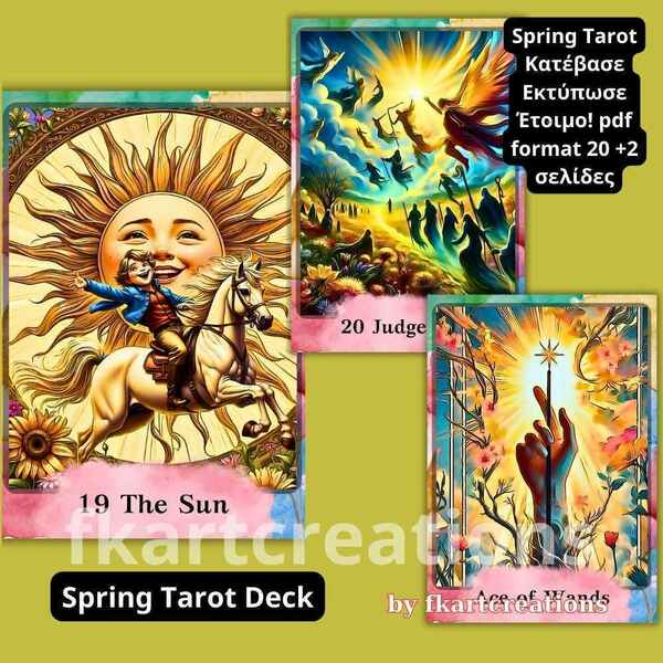 The Spring Tarot Deck - κάρτες - 2