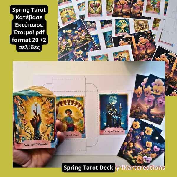 The Spring Tarot Deck - κάρτες - 5