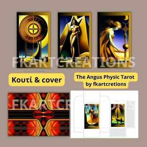 The Angus Physic Tarot - εκτύπωση, DIY, κάρτες - 3