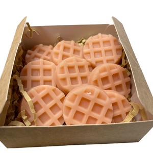 Wax melts waffles - αρωματικά χώρου, soy wax, wax melt liners - 2