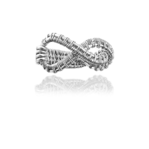 Επάργυρο Δαχτυλίδι Infinity Weave - ασήμι, επάργυρα, άπειρο, σταθερά