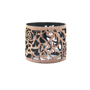 Βραχιόλι Φελλός "Branches Cuff" - δέρμα, boho, φελλός, χεριού, αυξομειούμενα