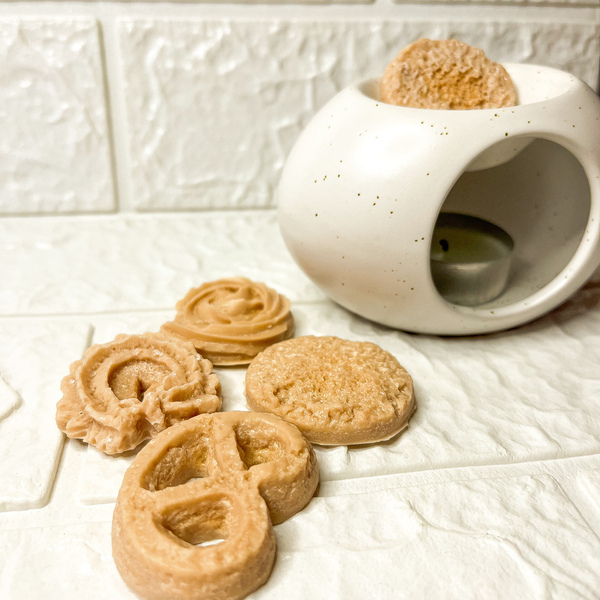 A Biscuit's Secret Άρωμα Sugar Cookie 5 Τεμάχια 40γρ. Wax Melts από 100% Κερί Σόγιας Χειροποίητα - κερί σόγιας, αρωματικά έλαια, αρωματικά χώρου, waxmelts, soy wax - 4