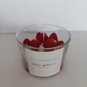 Κερί σόγιας strawberry&patisserie - αρωματικά κεριά