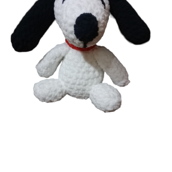 Snoopy πλεκτος βελουδινος - κορίτσι, αγόρι, λούτρινα, σκυλάκι, amigurumi