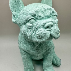 French Bulldog - Γύψινο αγαλματίδιο με την μορφή τoυ αγαπημένου μας σκύλου. - διακοσμητικά, γύψος