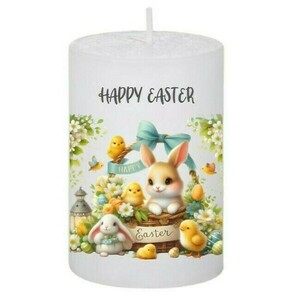 Κερί Πασχαλινό - Happy Εaster 33, 5x7.5cm - αρωματικά κεριά