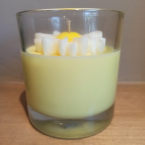 Αρωματικό κερί σόγιας 170γρ σε γυάλινο ποτήρι. - αρωματικά κεριά