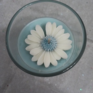 Αρωματικό κερί σόγιας 170γρ σε γυάλινο ποτήρι. - αρωματικά κεριά - 3