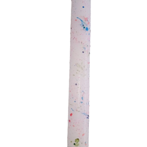 Λαμπάδα Splash Glitter χειροποιητη λευκη αρωματικη 30εκ. πολυχρωμη -apois - κορίτσι, λαμπάδες, για παιδιά, για ενήλικες, για εφήβους - 2