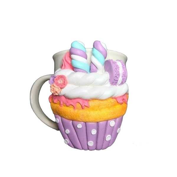 Κούπα με cupcake - δώρο, πορσελάνη, κούπες & φλυτζάνια, παιδικές κούπες