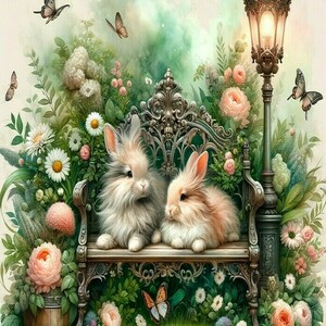 Αφίσα - Poster Λαγουδάκια Bunnies, 6 - αφίσες - 2