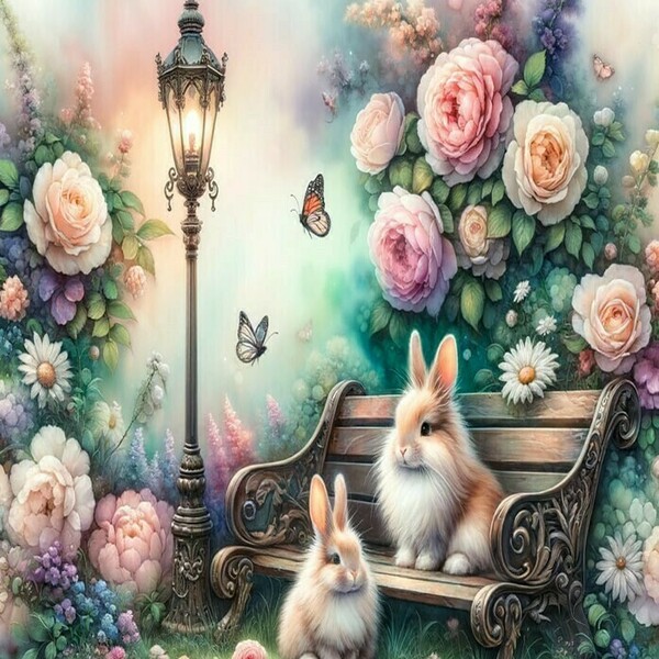 Αφίσα - Poster Λαγουδάκια Bunny inspiration 7 - αφίσες