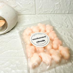 Enchanted Clouds Άρωμα Cotton Candy 8 Τεμάχια 35γρ. Wax Melts από 100% Κερί Σόγιας Χειροποίητα - κερί σόγιας, αρωματικά έλαια, αρωματικά χώρου, waxmelts, soy wax - 4