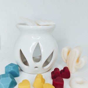 Starter Kit - Καυστήρας με 50gr soy wax melts - αρωματικά κεριά, soy wax