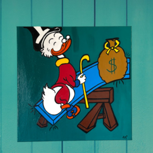 Scrooge Τραμπάλα - πίνακες & κάδρα - 2