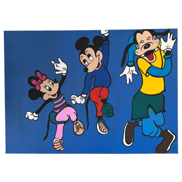 Minnie, Mickey and Goofy - πίνακες & κάδρα