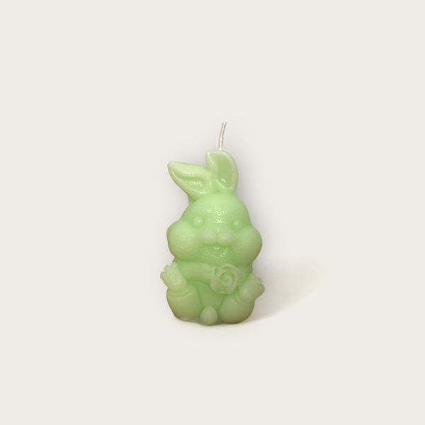 Easter Bunny Αρωματικό Κερί - αρωματικά κεριά, λαγουδάκι, διακοσμητικό πασχαλινό - 2