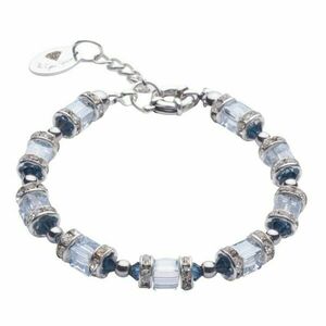 Βραχιόλι Allover σε Μπλε Αποχρώσεις| The Gem Stories Jewelry - ημιπολύτιμες πέτρες, ατσάλι, επιροδιωμένα, χεριού, αυξομειούμενα