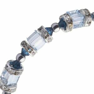 Βραχιόλι Allover σε Μπλε Αποχρώσεις| The Gem Stories Jewelry - ημιπολύτιμες πέτρες, ατσάλι, επιροδιωμένα, χεριού, αυξομειούμενα - 3