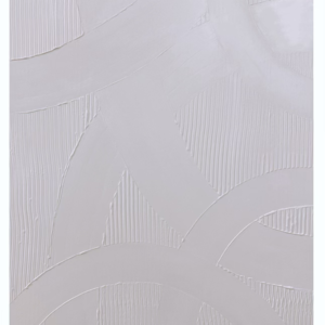 Χειροποίητος πίνακας σε καμβά "WHITE CURVES". Διαστάσεις (80Χ60cm). - πίνακες & κάδρα, πίνακες ζωγραφικής