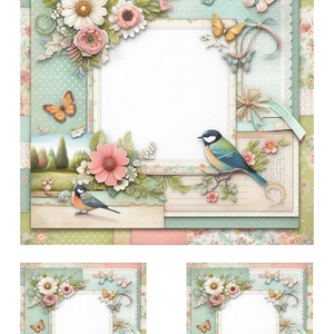 Εκτυπώσιμα χαρτιά (3) για υπέροχα έργα Decoupage ή Scrapbooking - 1 - Printables to love - DIY, κάρτες, φύλλα εργασίας