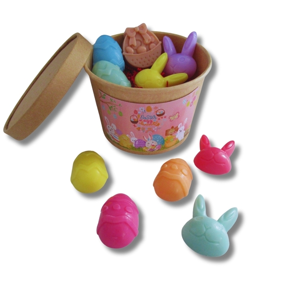 Easter's Special Box: "Easter Egg Hunt" (120gr) - πασχαλινά δώρα, αρωματικά χώρου, soy wax - 2