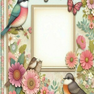 Χαρτιά εκτυπώσιμα (3) για υπέροχα έργα Decoupage ή Scrapbooking - 3 - Printables to love - DIY, κάρτες, φύλλα εργασίας - 3