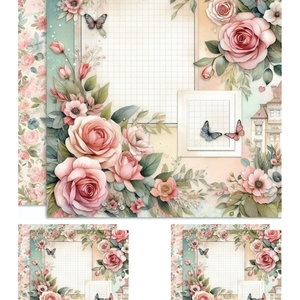 Χαρτιά εκτυπώσιμα (3) για υπέροχα έργα Decoupage ή Scrapbooking - 8 - Printables to love - DIY, κάρτες, φύλλα εργασίας