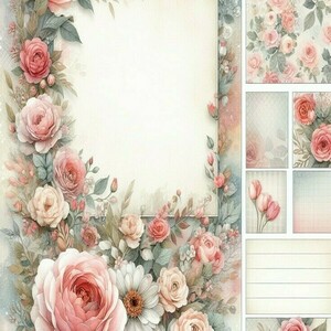 Χαρτιά εκτυπώσιμα (3) για υπέροχα έργα Decoupage ή Scrapbooking - 10 - Printables to love - DIY, κάρτες, φύλλα εργασίας - 3