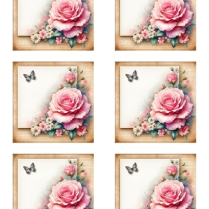 Χαρτιά εκτυπώσιμα (3) για υπέροχα έργα Decoupage ή Scrapbooking - 19- Printables to love - DIY, κάρτες, φύλλα εργασίας - 2