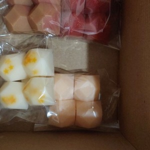 Mix box wax melt 4 αρωμάτων - αρωματικά κεριά, διακοσμητικά, κεριά, soy candle, soy candles - 4