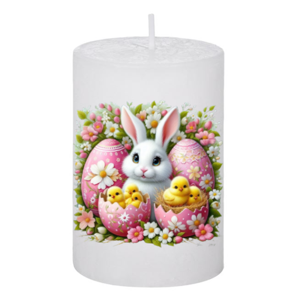 Κερί Πασχαλινό - Happy Εaster 62, 5x7.5cm - αρωματικά κεριά